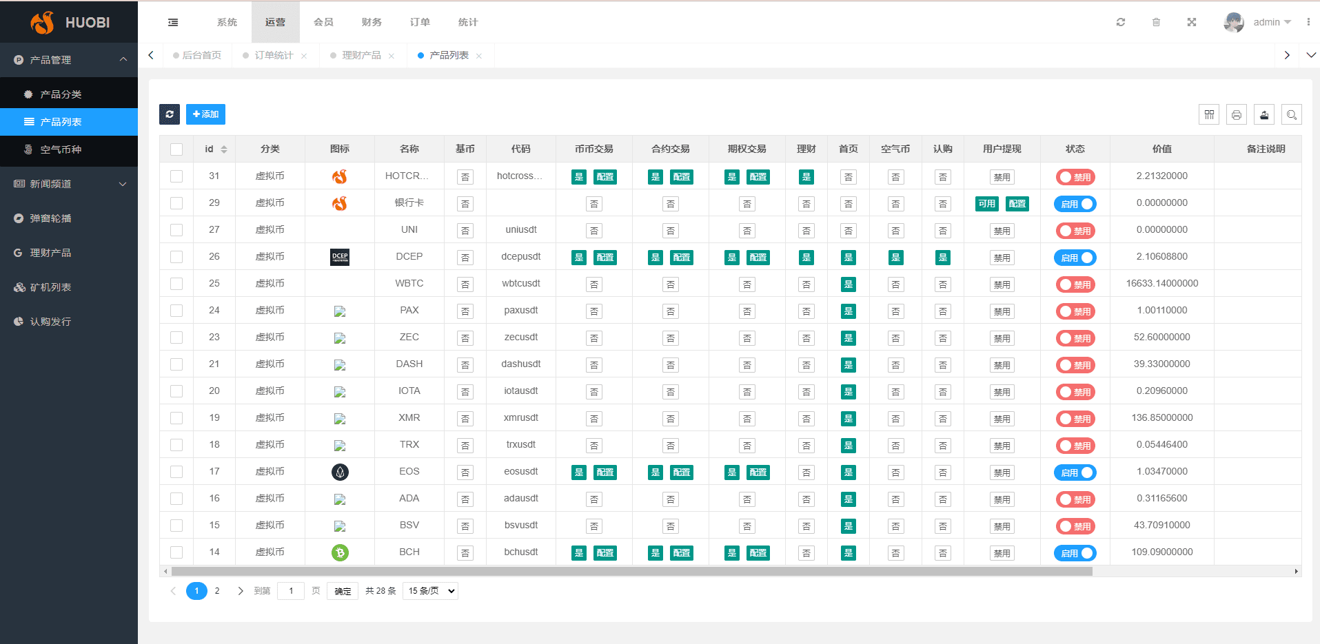 新版多语言交易所系统/合约期权交易所/理财认购矿机插图10