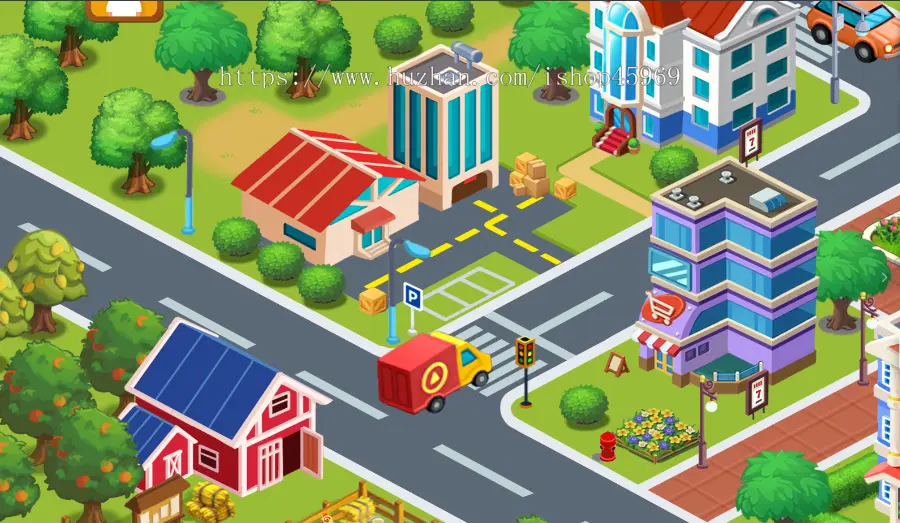 【元宇宙区块链游戏】 dapp链游虚拟城市经营-土地出租、区块链农场、NFT场景游戏插图