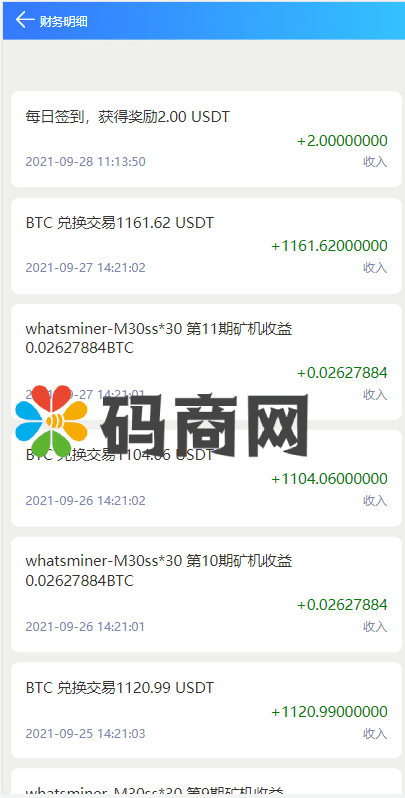 全新二开BTC矿机/算力合约/多语言云矿机区块链系统插图10