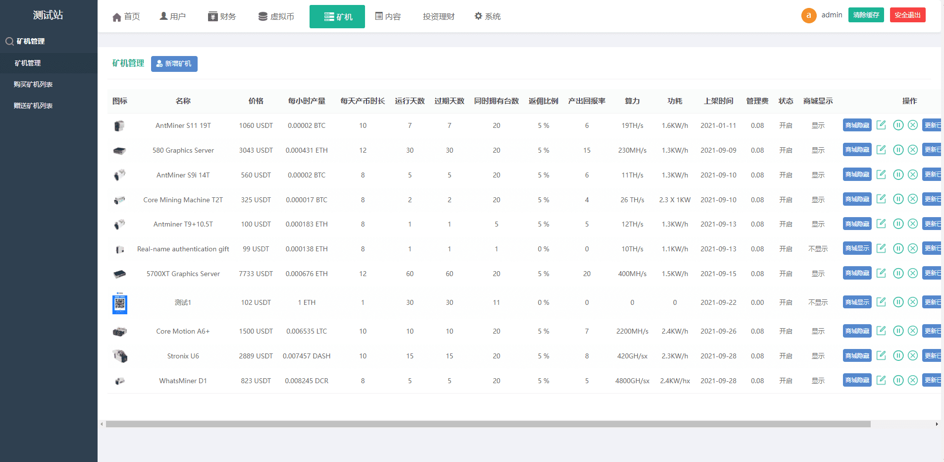 算力模式区块链云GECAPP/矿场/CBT矿池源码/usdt系统交易大厅插图12