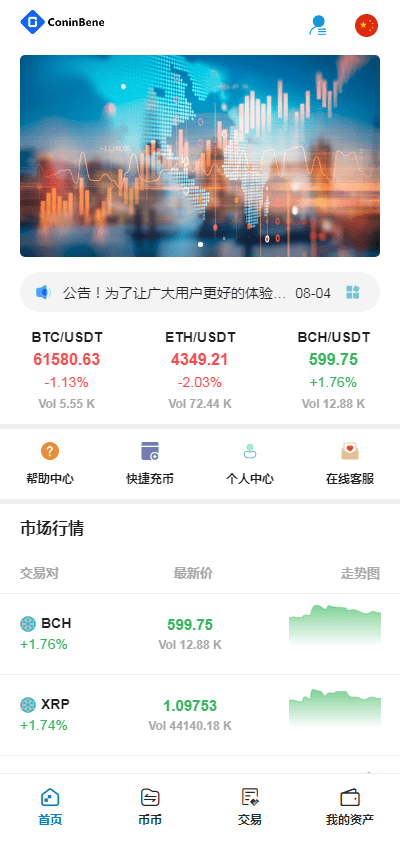 TeEx多语言交易所/USDT秒合约/杠杆/C2C法币交易/vue前端全开源插图