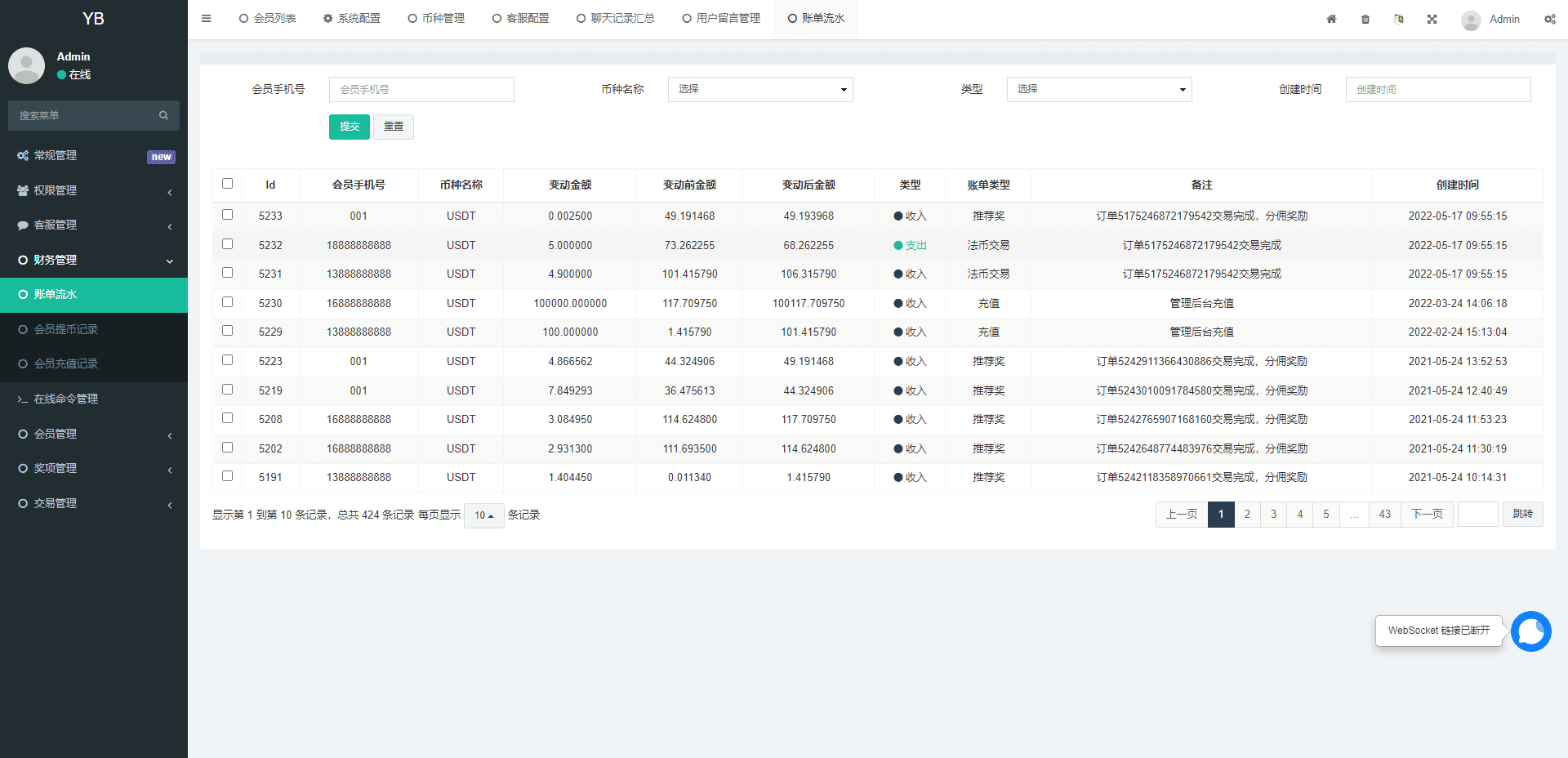 区块链OTC承兑商系统/usdt场外交易/虚拟币担保交易系统插图22