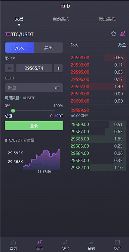 15国语言/区块链交易所/秒合约/申购/矿机/质押挖矿插图3