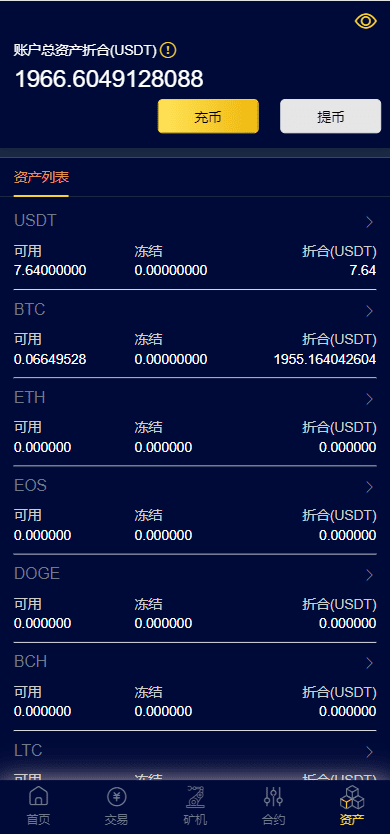 二开优化版区块链交易所/时间盘矿机系统/智能挖矿/币币合约交易插图16