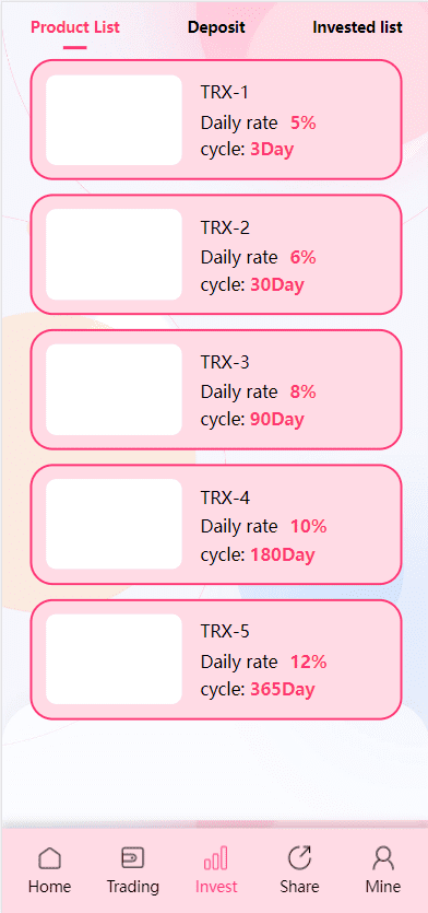 多语言trx/usdt钱包理财/区块链算力矿池/Difi流动性TRX理财分红插图6