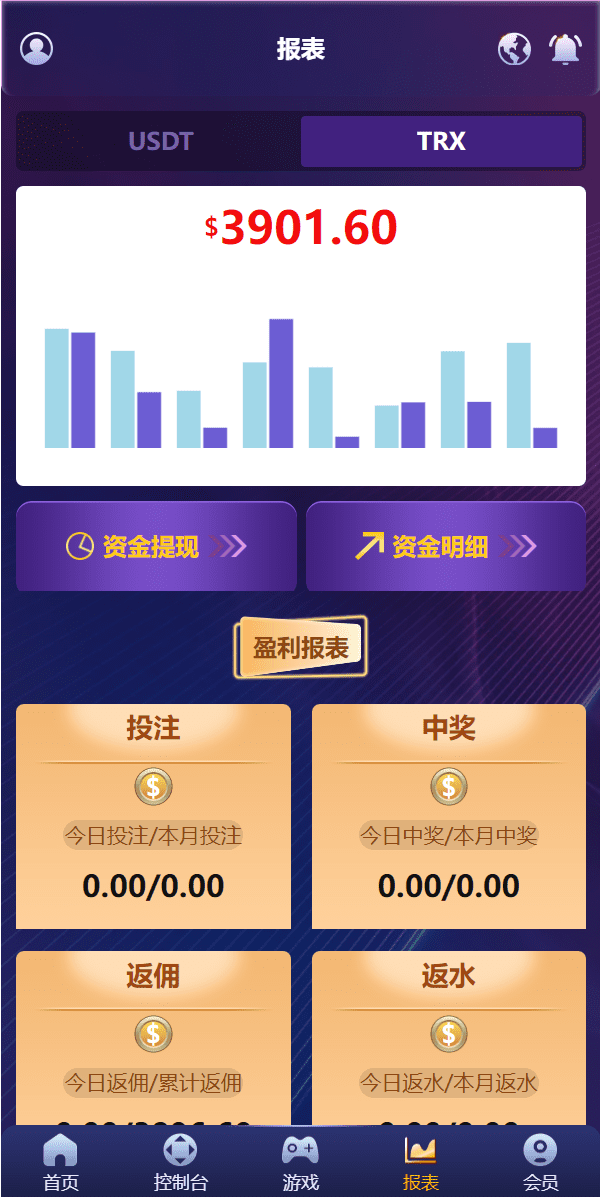 新版UI多语言usdt/trx哈希竞彩/usdt兑换/区块链哈希值游戏/前端html版插图9