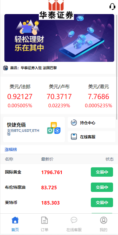 全新二开UI多语言微盘系统/微盘外汇投资系统/交易所股票系统插图2