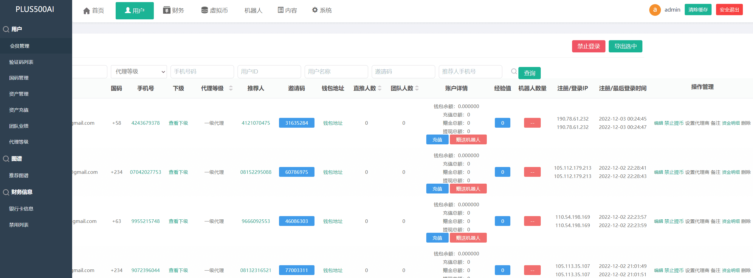 运营版量化机器人/虚拟币投资理财源码/PC落地页/前端vue插图13