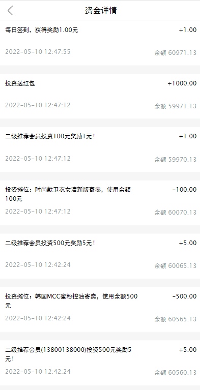 女性投资盘/摆摊系统/摆摊投资分红/投资理财源码插图8