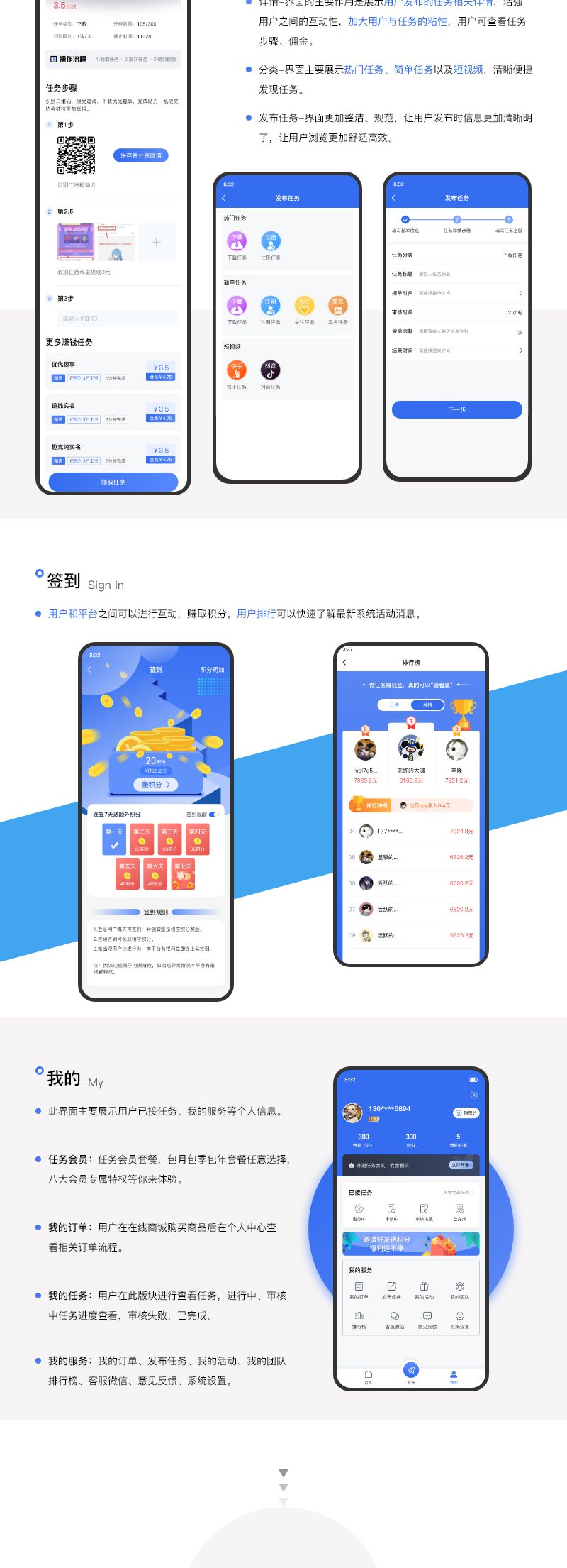 修复版任务悬赏APP系统源码-活动营销三级分销返佣积分商城版插图1